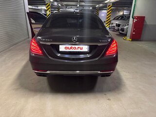 2015 Mercedes-Benz Maybach S-Класс 500 I (X222), чёрный, 5500000 рублей, вид 4