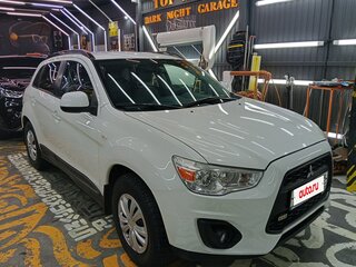2012 Mitsubishi ASX I Рестайлинг, белый, 1000000 рублей, вид 1