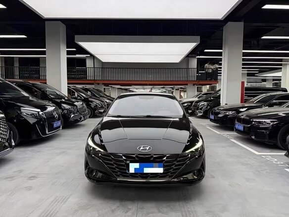 2022 Hyundai Elantra VII (CN7), чёрный, 1500000 рублей - вид 1