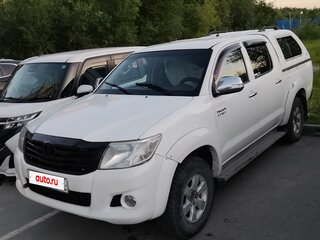 2012 Toyota Hilux VII Рестайлинг, белый, 1100000 рублей, вид 1