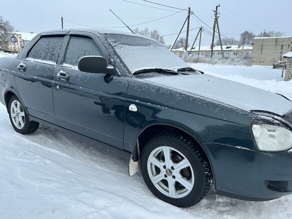 2013 Lada (ВАЗ) Priora I Рестайлинг, зелёный, 400000 рублей - вид 26