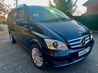 2011 Mercedes-Benz Viano Long L2 I (W639) Рестайлинг, чёрный, 2790000 рублей, вид 2