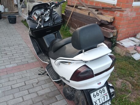 2005 Suzuki Burgman (SkyWave) 400, белый, 210000 рублей, вид 3