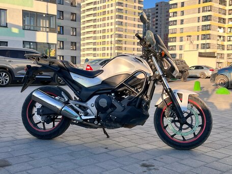 2014 Honda NC 750S, белый, 515000 рублей, вид 1