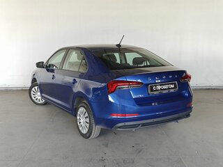 2021 Skoda Rapid II, синий, 1597000 рублей, вид 4