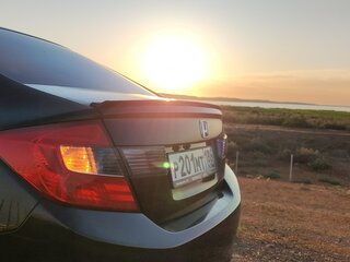 2012 Honda Civic IX, чёрный, 890000 рублей, вид 1