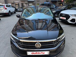 2021 Volkswagen Polo VI, чёрный, 1399000 рублей, вид 1