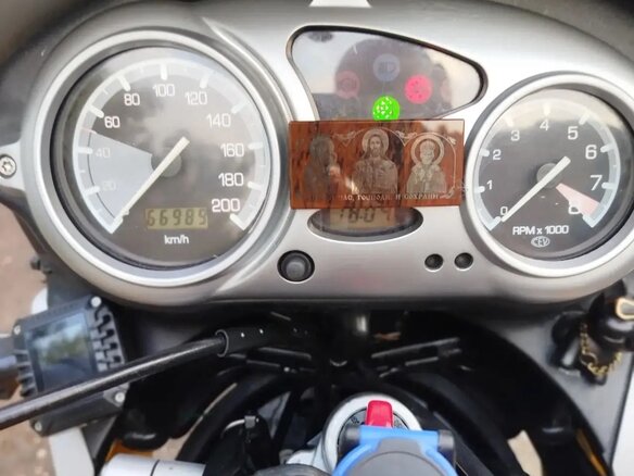 2000 BMW F 650 GS, жёлтый - вид 12