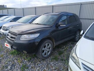 2008 Hyundai Santa Fe II, чёрный, 695000 рублей, вид 3
