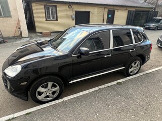 2008 Porsche Cayenne I Рестайлинг (957), чёрный, 1100000 рублей, вид 4