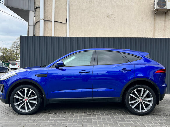 2019 Jaguar E-Pace I, синий, 3300000 рублей - вид 4