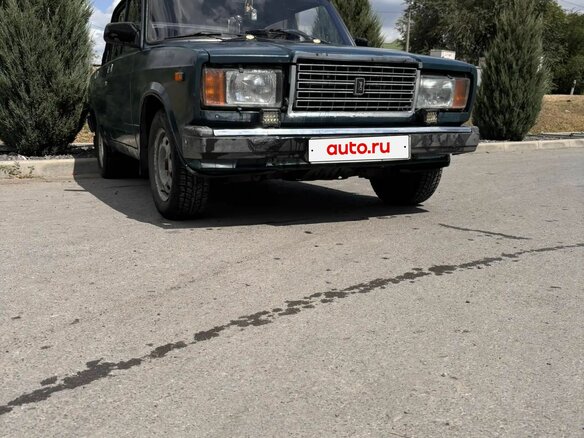 2005 Lada (ВАЗ) 2107, синий, 130000 рублей - вид 2