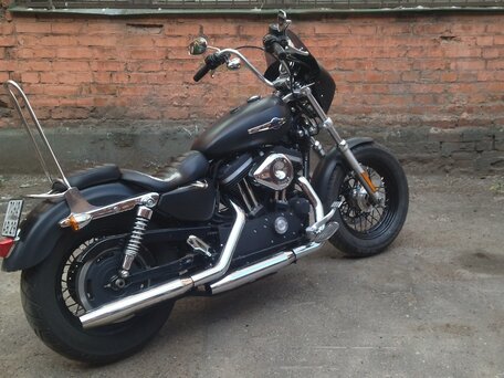 2013 Harley-Davidson XL1200, чёрный, 750000 рублей, вид 5