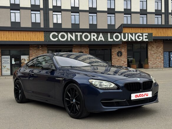2011 BMW 6 серии 650i xDrive III (F06/F13/F12), синий, 2200000 рублей