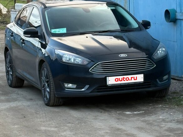 2016 Ford Focus III Рестайлинг, чёрный, 1150000 рублей