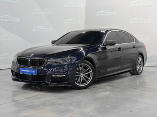 2019 BMW 5 серии 520d VII (G30/G31/G38), синий, 3150000 рублей, вид 1