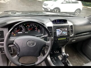 2007 Toyota Land Cruiser Prado 5-speed 120 Series Рестайлинг, чёрный, 2150000 рублей, вид 5