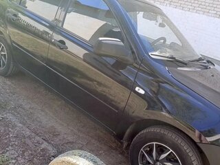 2012 Lada (ВАЗ) Granta I, чёрный, 450000 рублей, вид 4