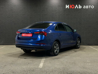 2021 Skoda Rapid II, синий, 1529000 рублей, вид 5