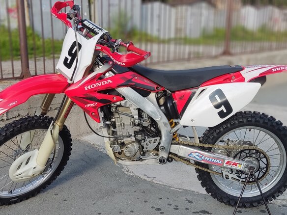 2007 Honda CRF 450R, красный, 380000 рублей