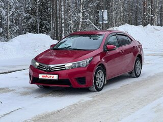 2014 Toyota Corolla XI (E160, E170, E180), красный, 1185000 рублей, вид 1