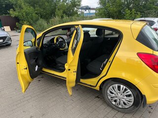 2008 Opel Corsa D, жёлтый, 299000 рублей, вид 4