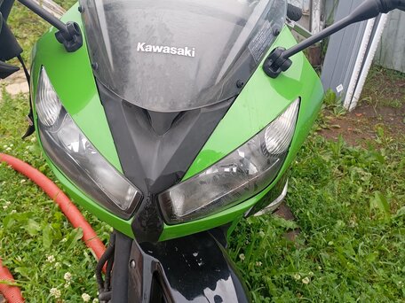 2012 Kawasaki Ninja 400, зелёный, 275000 рублей, вид 3