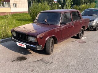 2008 Lada (ВАЗ) 2107, пурпурный, 75000 рублей, вид 1