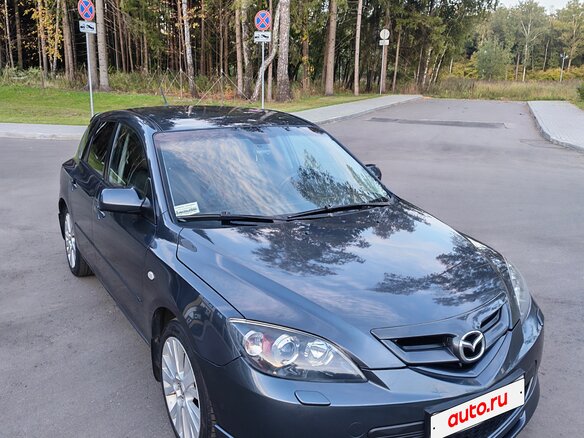 2008 Mazda 3 I (BK) Рестайлинг, серый, 780000 рублей - вид 3