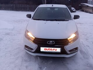 2020 Lada (ВАЗ) Vesta I, белый, 800000 рублей, вид 2