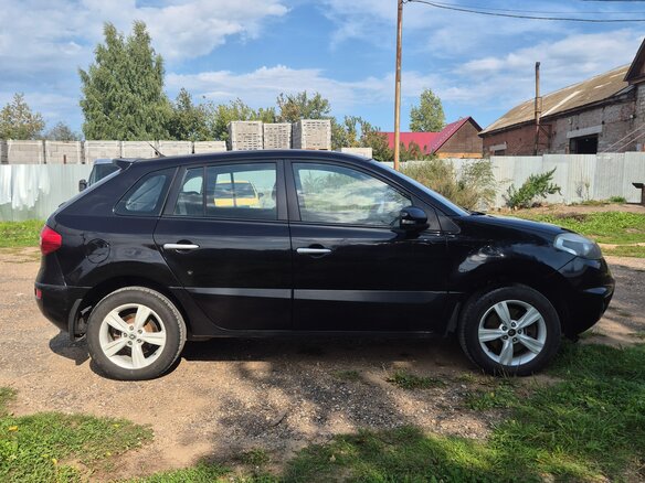 2012 Renault Koleos I Рестайлинг, чёрный - вид 3