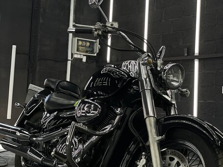 2001 Suzuki Intruder VL 400 Classic, чёрный, 395000 рублей, вид 2