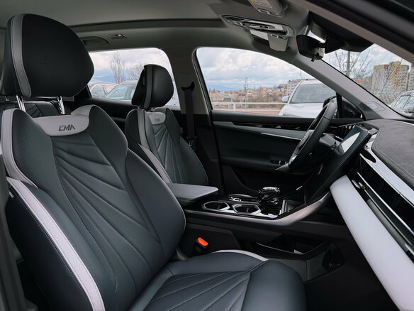 2026 Geely Atlas II, зелёный - вид 19