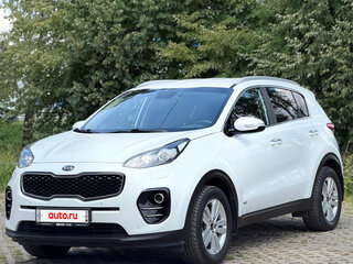 2017 Kia Sportage IV, белый, 1680000 рублей, вид 1