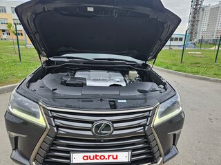 2019 Lexus LX 570 III Рестайлинг 2, чёрный, 10500000 рублей, вид 3