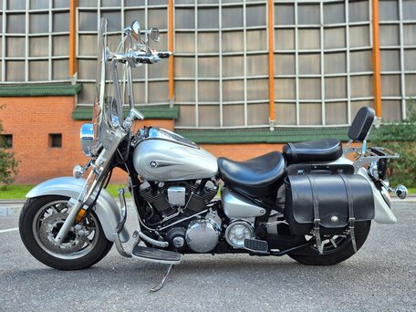 2007 Yamaha XV 1700 Road Star, серебристый, 599000 рублей, вид 3