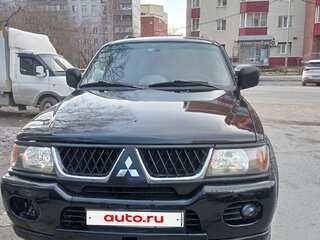 2003 Mitsubishi Pajero Sport I, чёрный, 1250000 рублей, вид 3
