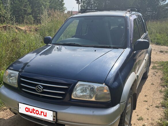 2001 Suzuki Escudo II, синий, 585000 рублей