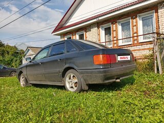 1989 Audi 80 IV (B3), чёрный, 155000 рублей, вид 4
