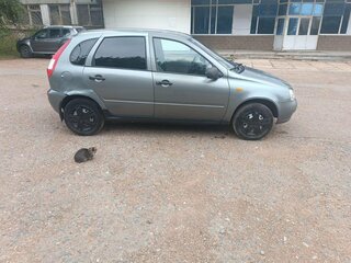 2008 Lada (ВАЗ) Kalina I, серый, 155000 рублей, вид 5