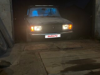 2006 Lada (ВАЗ) 2107, синий, 100000 рублей, вид 2