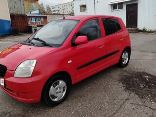 2007 Kia Picanto I, красный, 210000 рублей, вид 4
