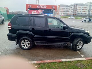 2006 Toyota Land Cruiser Prado 4-speed 120 Series, чёрный, 2000000 рублей, вид 2