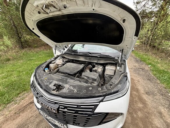 2024 Haval F7 II, белый - вид 2