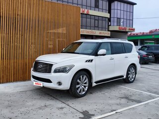 2011 Infiniti QX56 II, белый, 1730000 рублей, вид 4