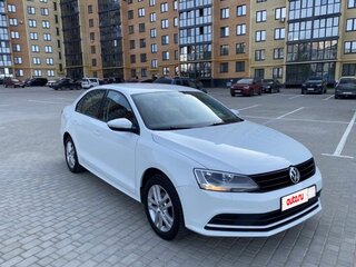 2016 Volkswagen Jetta VI Рестайлинг, белый, 1030000 рублей, вид 1