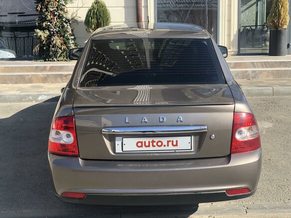 2016 Lada (ВАЗ) Priora I Рестайлинг, коричневый, 550000 рублей - вид 1