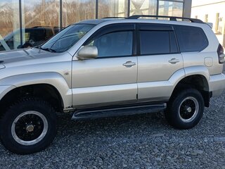 2005 Toyota Land Cruiser Prado 120 Series, бежевый, 2450000 рублей, вид 4