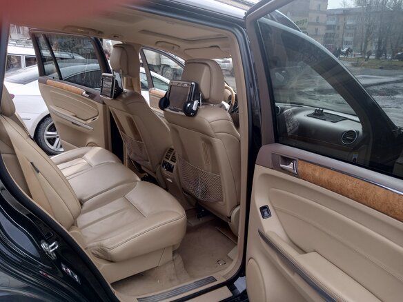 2011 Mercedes-Benz GL-Класс 500 I (X164) Рестайлинг, чёрный, 2200000 рублей - вид 9