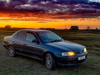 2000 Nissan Sunny B15, синий, 207300 рублей, вид 2